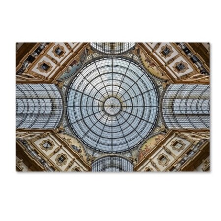 Trademark Fine Art Renate Reichert 'Galleria Vittorio Emanuele Ii' Canvas Art, 30x47 1X03889-C3047GG